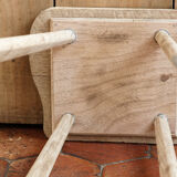 Tabouret pieds compas