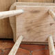 Stool feet compass