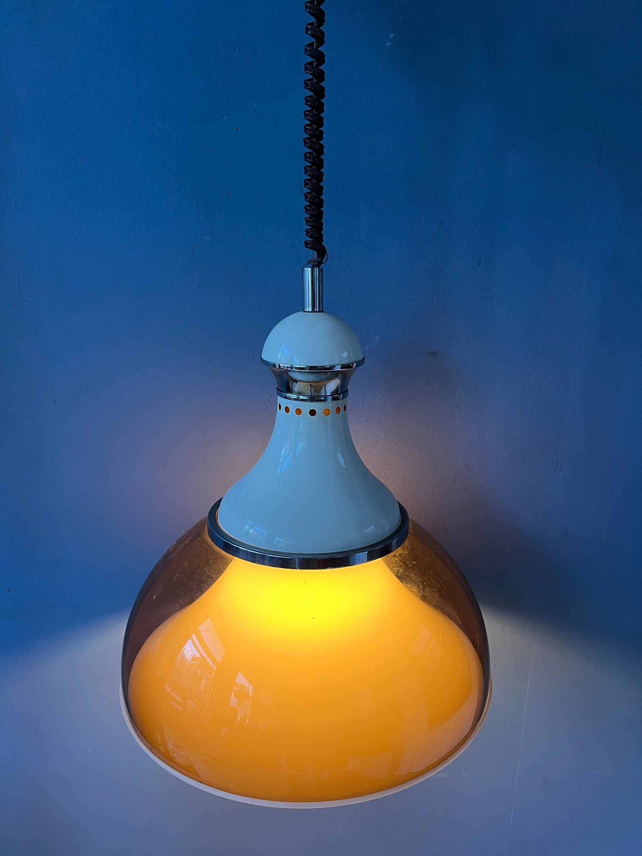 Suspension vintage Stilux Milano Space Age
