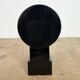 Industrial Brown Bakelite Wall Light with Milk Glass, 1960s