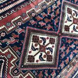 Carpet vintage Persian Afshar done hand 143 X 187 CM