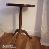 English style mahogany pedestal table