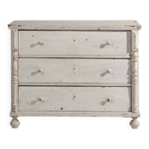 Commode ancienne blanche (c.1920)