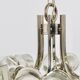 Crystal Glass Flower Pendant Light in Kalmar Style by Sische, Germany, 1970s