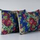 Set of 2 vintage Turkish cushion covers 41x56 cm