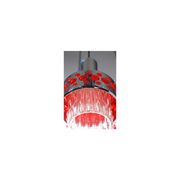 Large chandelier seventies 3 suspended lamps