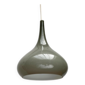 Suspension en verre Tulipe de Nordisk Solar et Holmegaard, Danemark années 1960