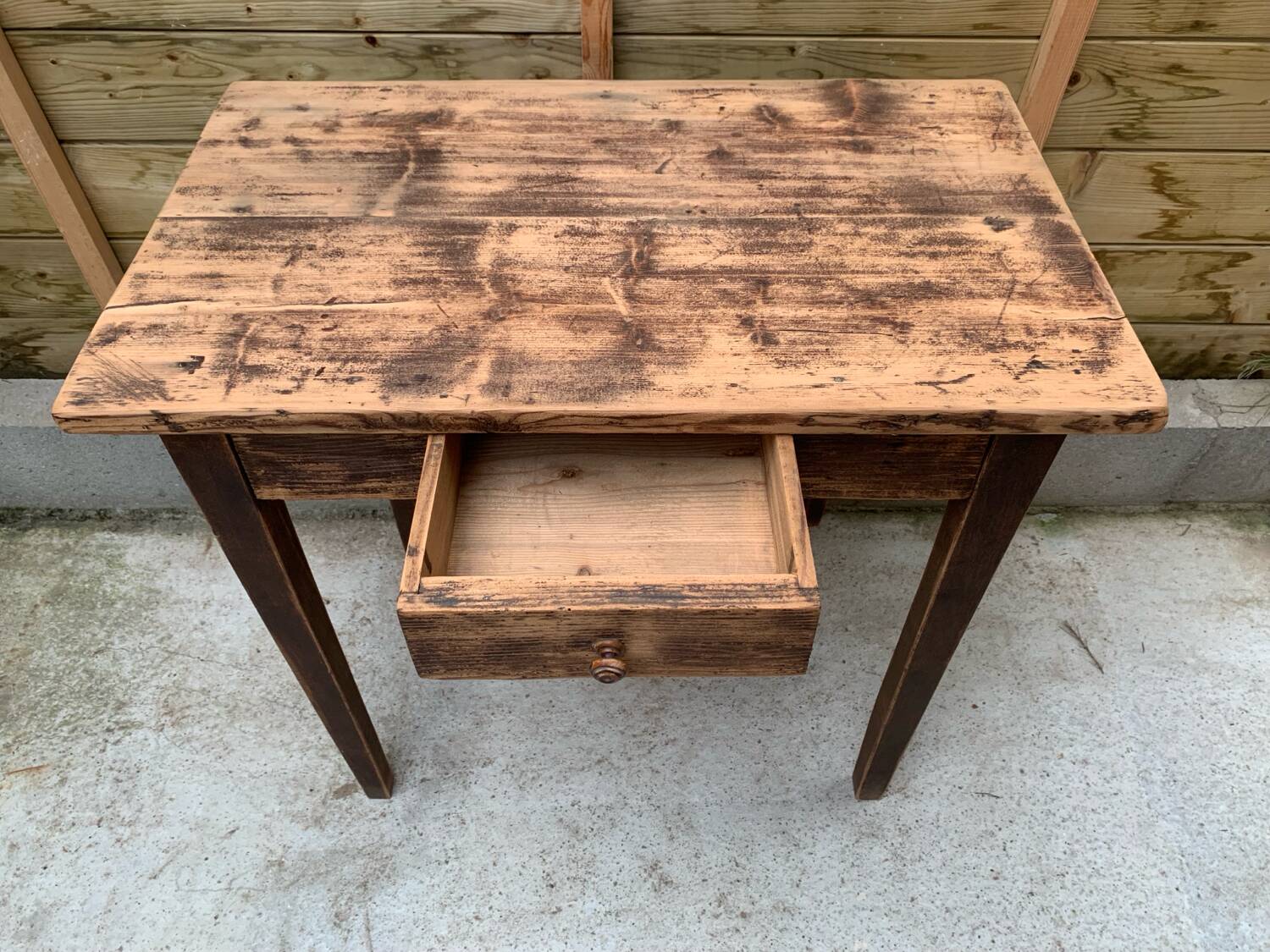 Table de ferme bureau