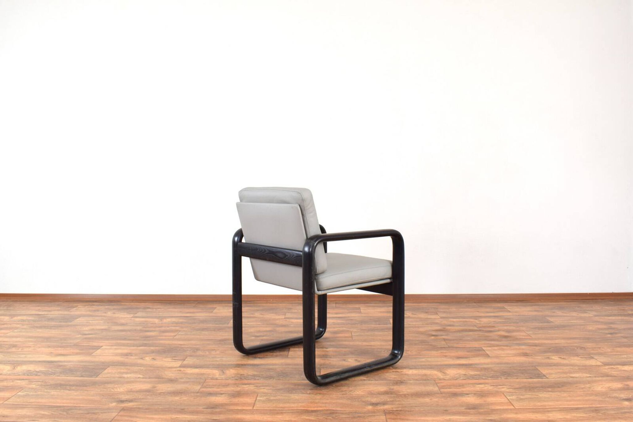 Mid-Century Leather Lounge Chairs by Burkhard Vogtherr for Rosenthal, 1970s