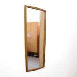 Oak mirror from the 60s, 84 x 38.5 cm.