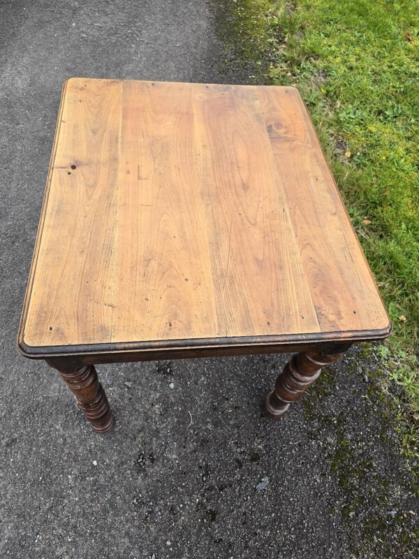 Table bureau  ancienne  en merisier
