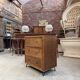 Wicker and rattan chest of drawers from the 1960s