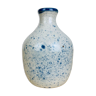 Vintage blue ceramic vase