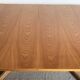 Baumann vintage 1970 oval table, stamped NF