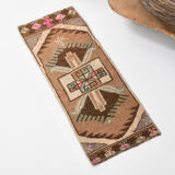 Tapis de porte vintage marron