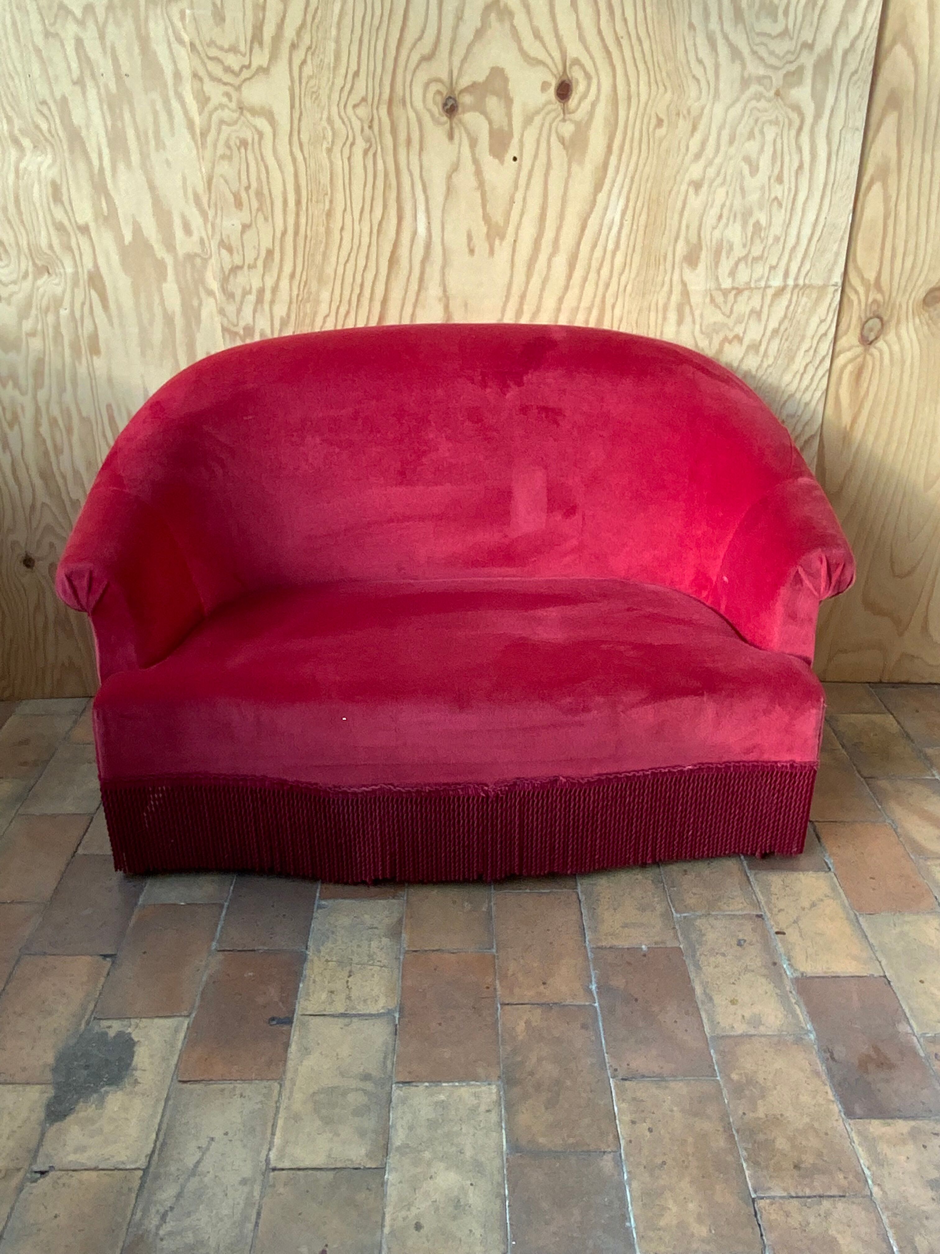 Pair of toad armchairs