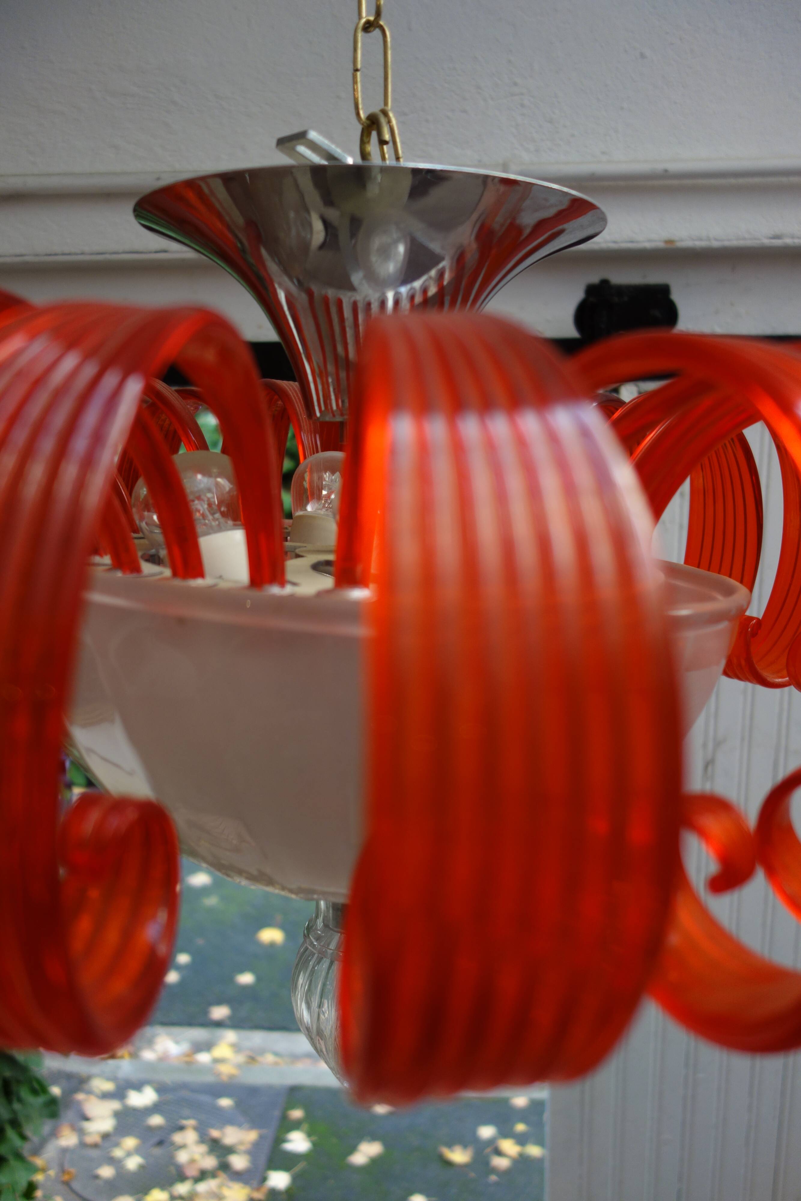 important Venetian chandelier from the 1980s