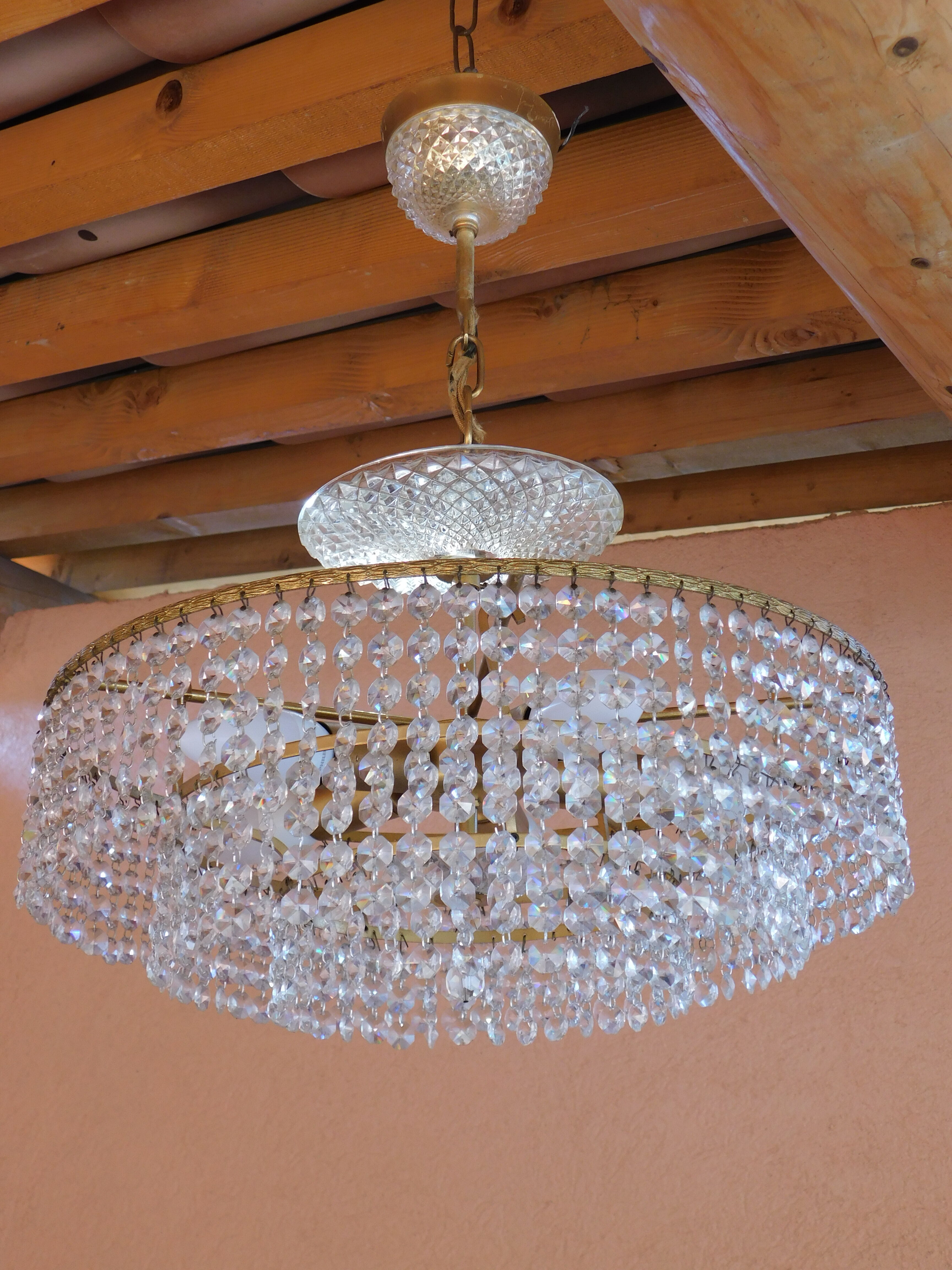 Lustre à pampilles ø 40 cm