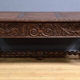 Oak desk, Neo-Gothic style – Late 19th century