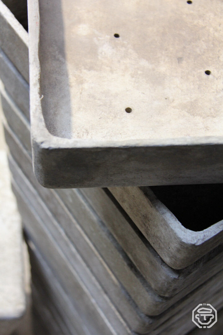 Fibro-cement planter
