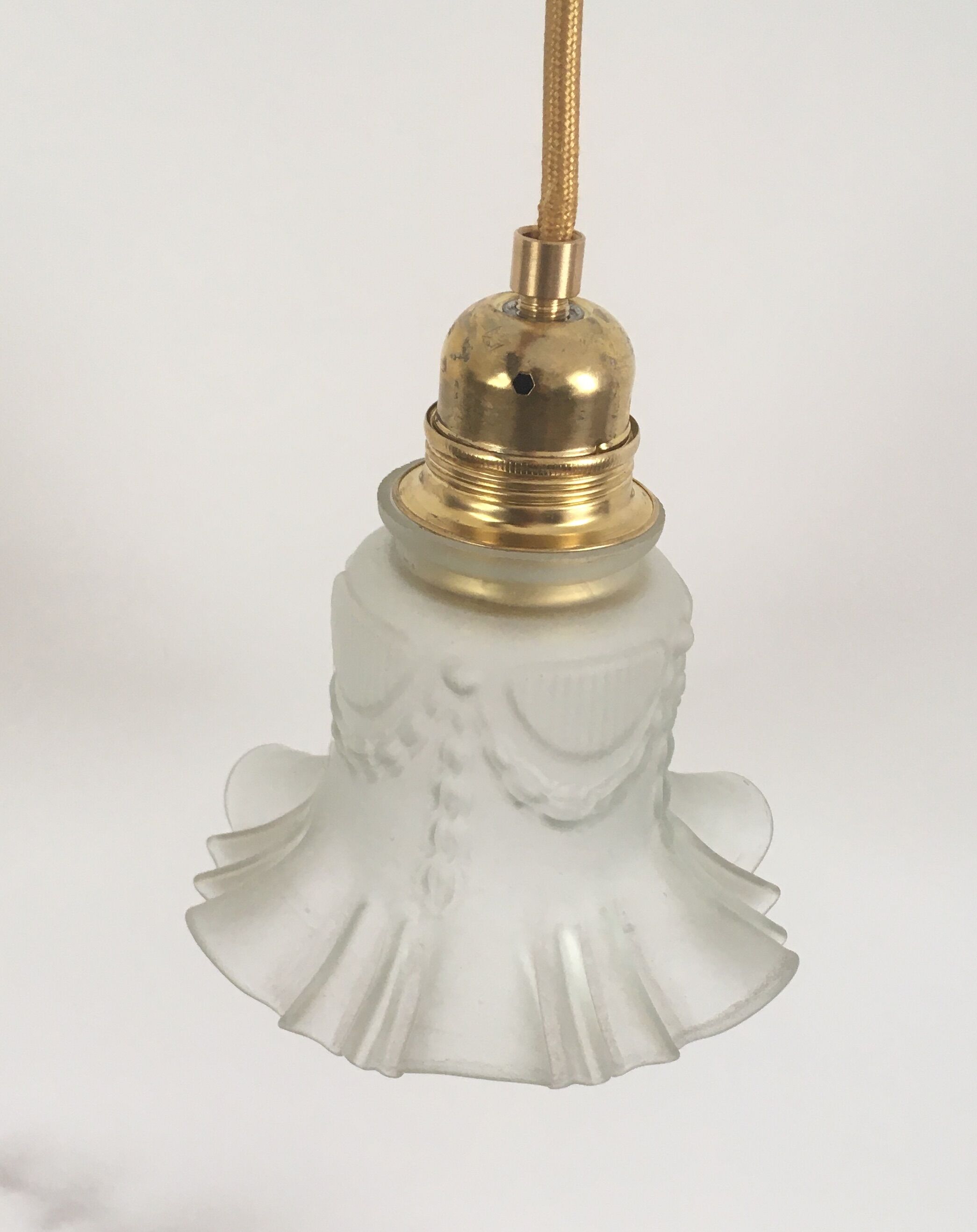 Art Deco tulip walklight