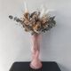 Art deco molded glass vase