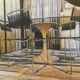 Set of 5 spaghetti chairs by giandomenico belotti for alias vintage 1980