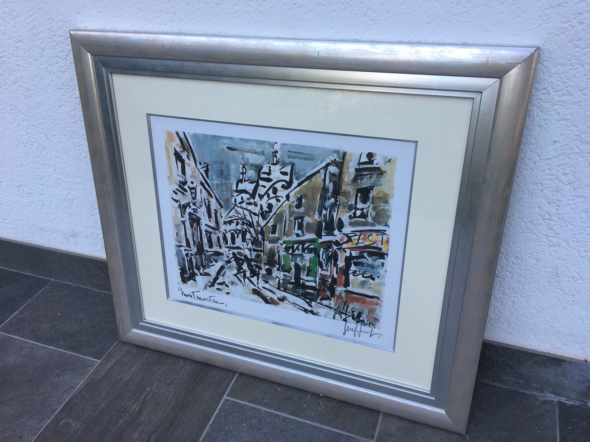 Lithographie de Gen Paul, Montmartre
