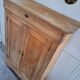 Large vintage linen cabinet, old Parisian buffet furniture, wardrobe