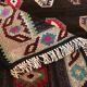 Tapis noir anatolien oushak kilim 305 x 173 cm