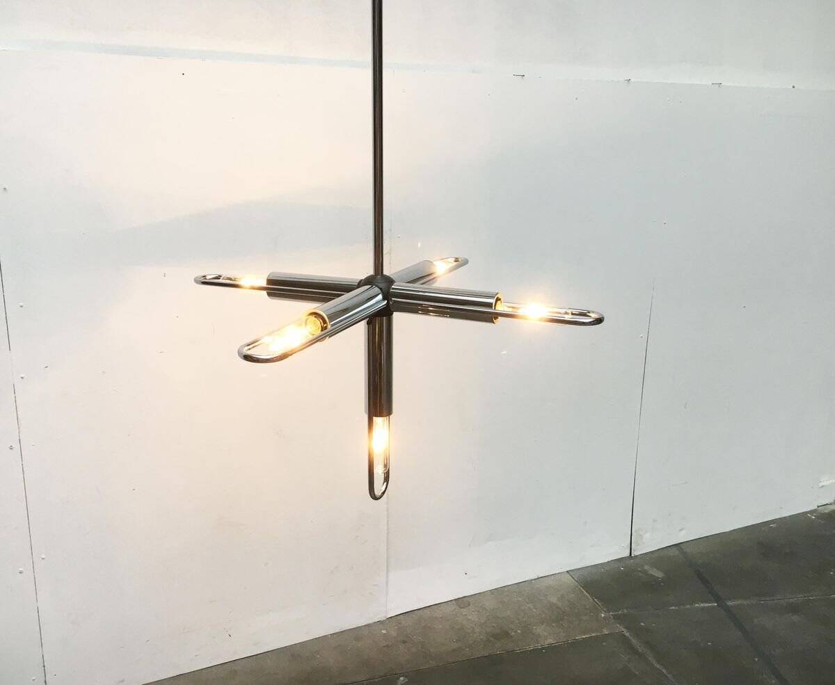 German chandelier Space Age by Kinkeldey