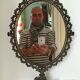 Miroir pivotant  sur pied 50x30cm