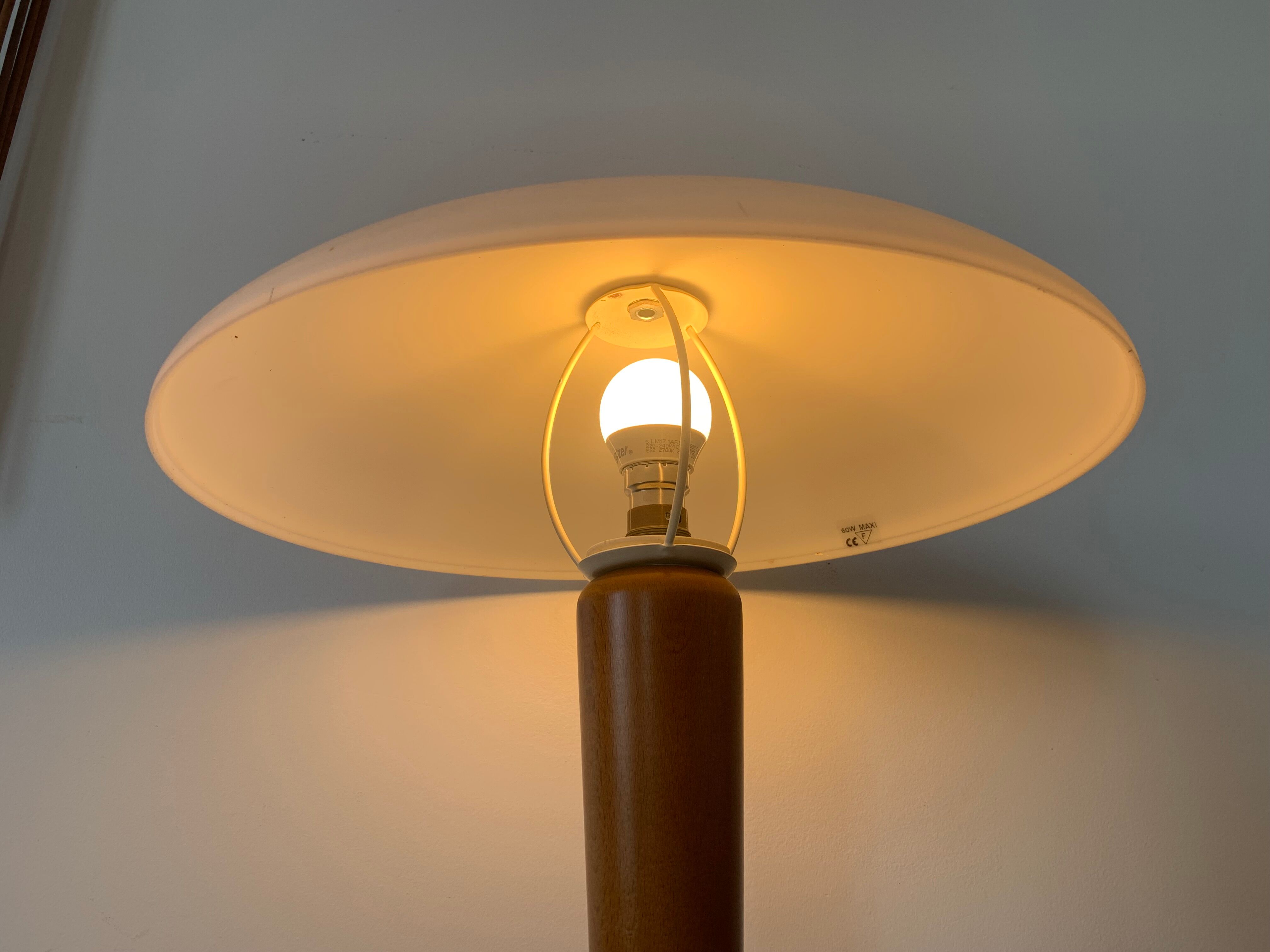 Mushroom lamp Aluminor 80s