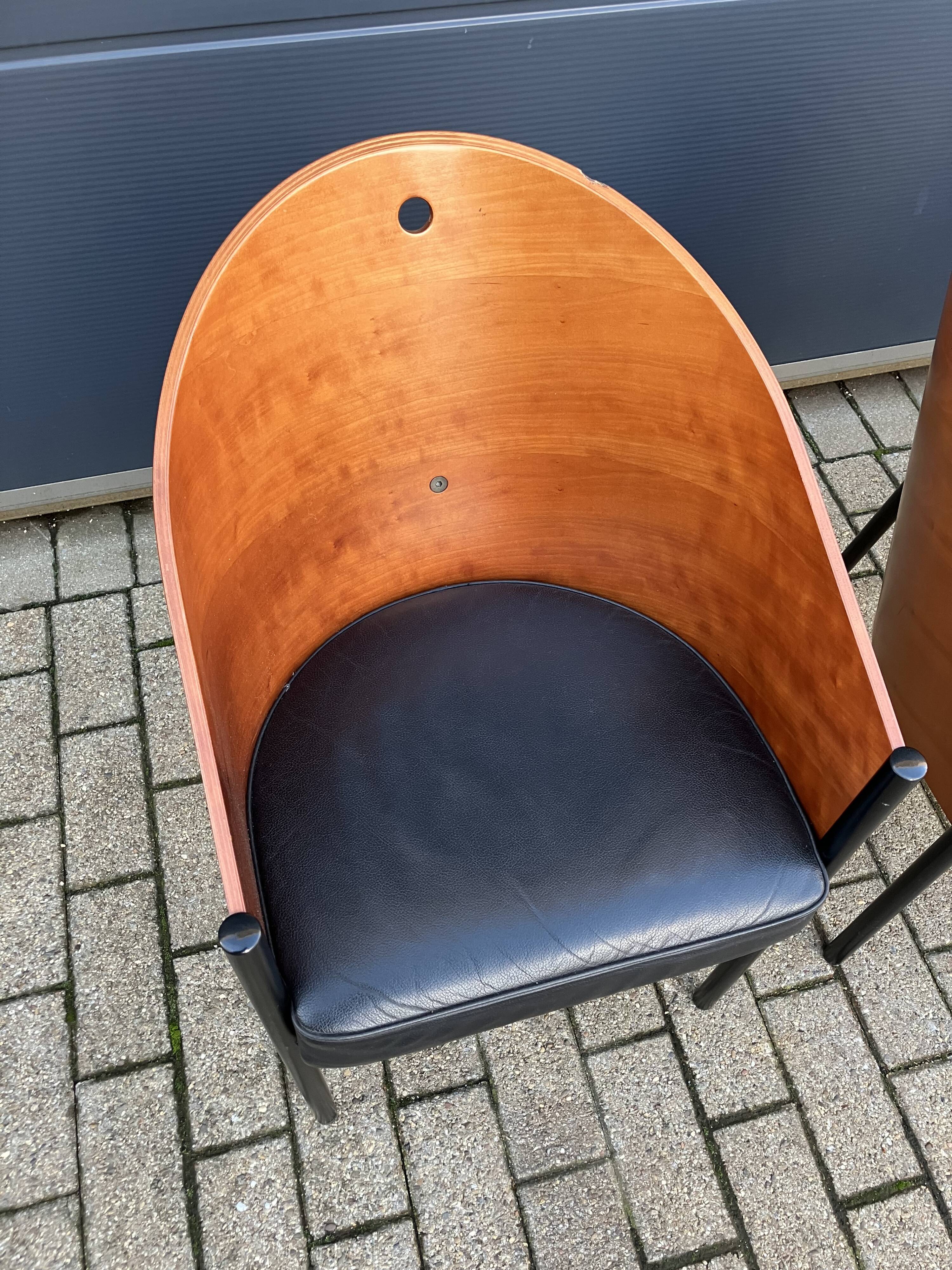 4x originaux chaises Costes Philippe Starck Aleph Driade