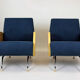 Mid-century r-360 ash armchairs by Janusz Różański, 1960s, Set of 2
