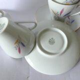 6 German porcelain coffee cups