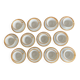 Limoges porcelain coffee service "r.leclair"