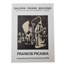 Affiche d'exposition "Mécanique" d'après Francis Picabia, 1978