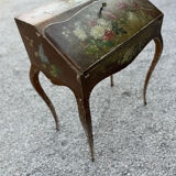 Curved painted wooden secretary 1950/60