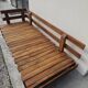 Canapé lit sofa vintage 3 places