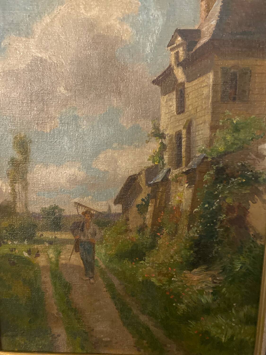 Landscape signed by the 20th century school