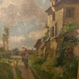 Landscape signed by the 20th century school