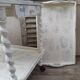 Serving patinated