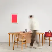 Table extensible en chêne par Skovmand & Andersen, Danemark, années 60