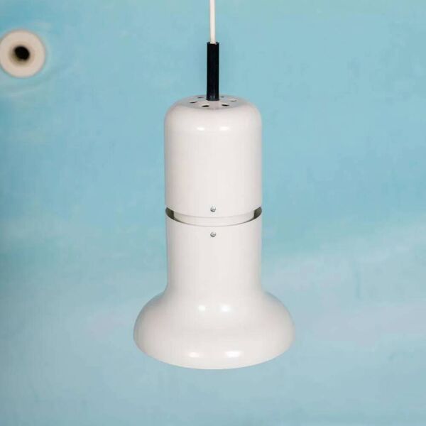 Lampe suspendue Space Age années 70, suspension vintage Raak Amsterdam
