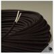 Ceramic lamp, fabric cable, cotton lampshade