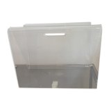 Porte revue en plexiglas 70s
