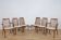 Mid-Century Teak and Fabric Dining Chairs by Leslie Dandy for G-Plan, Unite