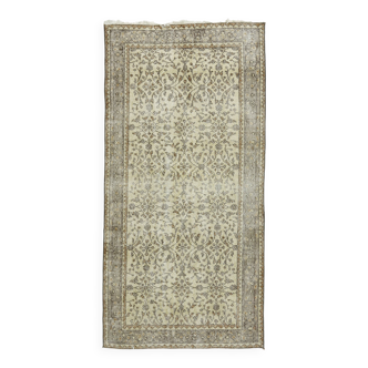 Tapis vintage anatolien turc fait à la main 292 cm x 196 cm