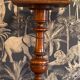 Colonne sellette noyer xixeme